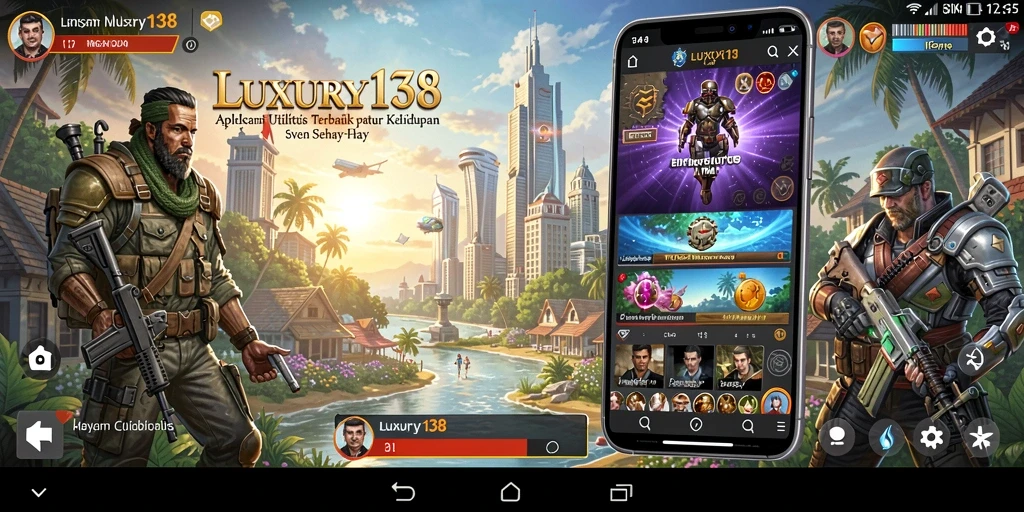 Screenshot utama LUXURY138 menampilkan antarmuka pengguna yang ramah dan intuitif.