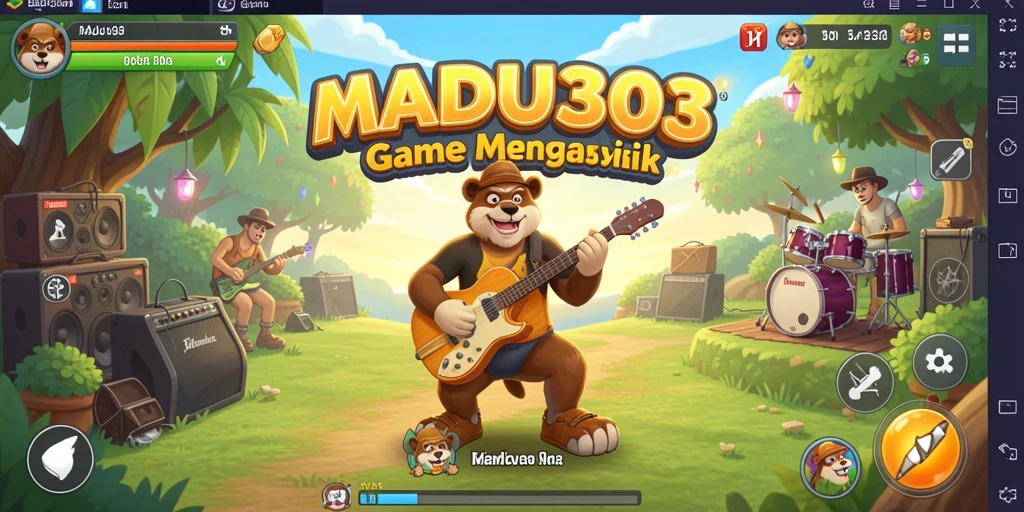 Tampilan gameplay MADU303 yang menarik dan interaktif.