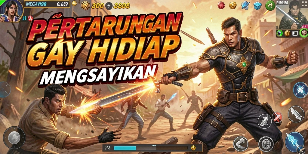 Gameplay menarik dengan pertarungan seru di MEGAVISA88.