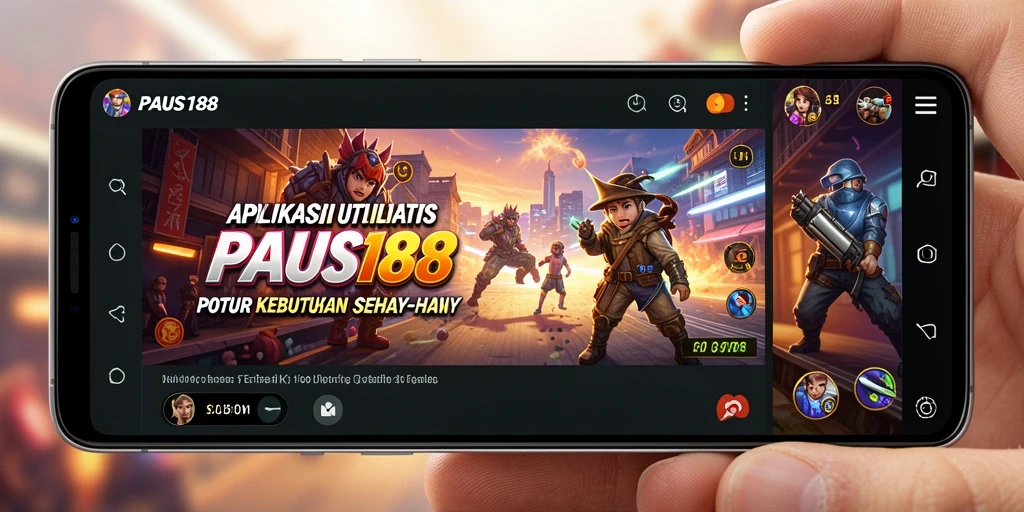 Tampilan aplikasi PAUS188 yang memudahkan pengelolaan sehari-hari.