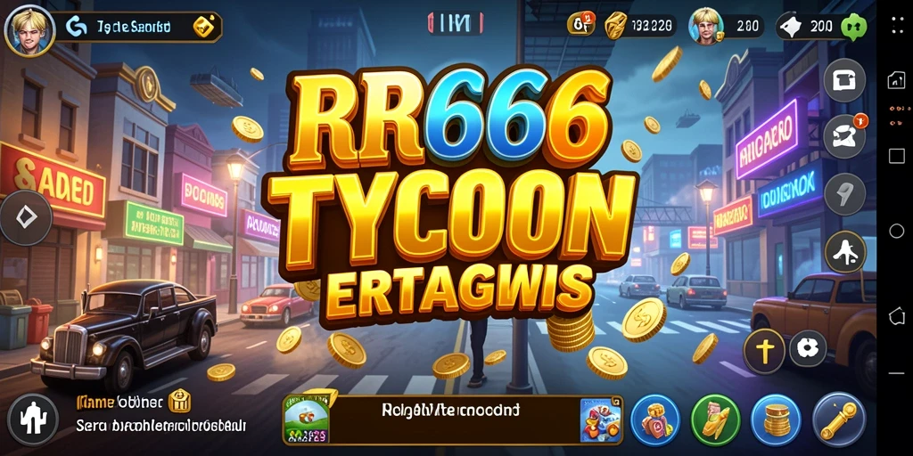 Gameplay Tycoon yang menarik dan penuh strategi.
